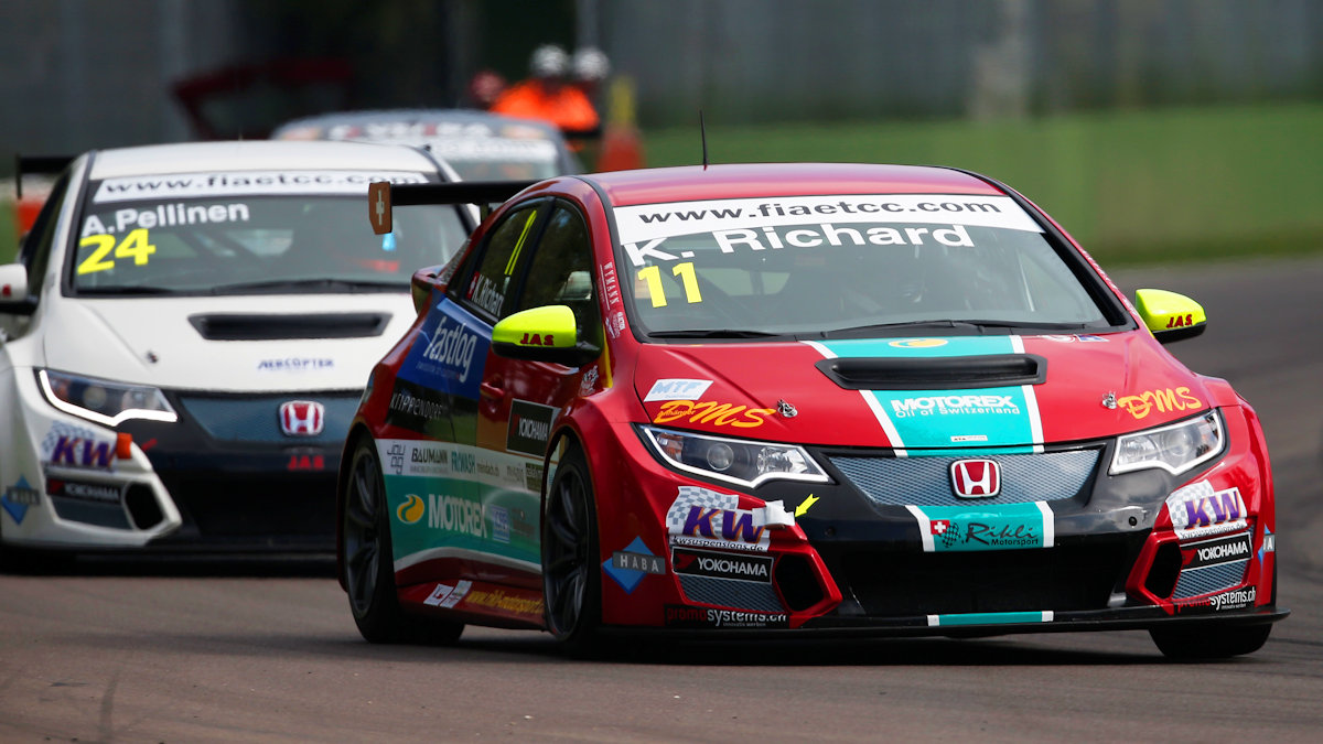 11 RICHARD Kris (che) Honda Civic team Rikli motorsport action during the 2016 ETCC European Touring Car Championship & GT Tour race at Imola, Italy from october 1 To 2 - Photo Jean Michel Le Meur / DPPI