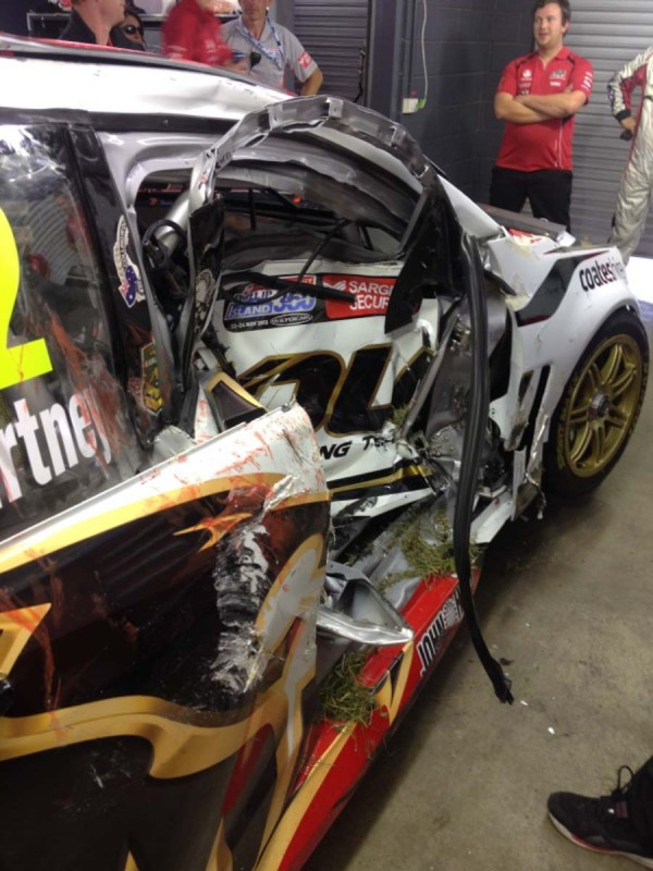 James Courtney Will Miss V8 Supercars Finale With Broken Leg Touringcartimes