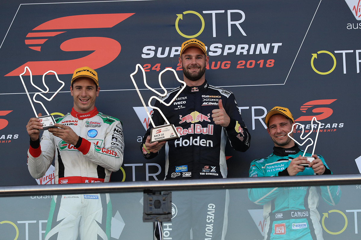 Shane van Gisbergen claims the first Supercars win at Tailem Bend ...