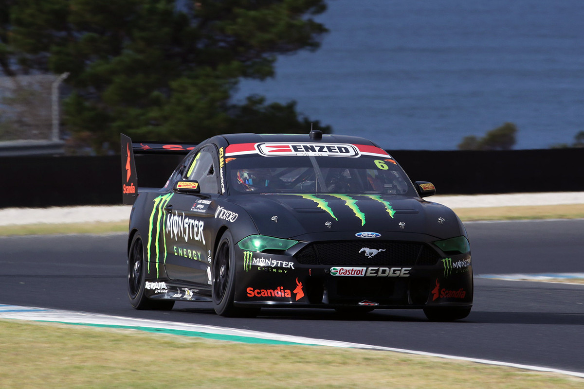 Cameron Waters heads three Ford Mustangs in Phillip Island test ...