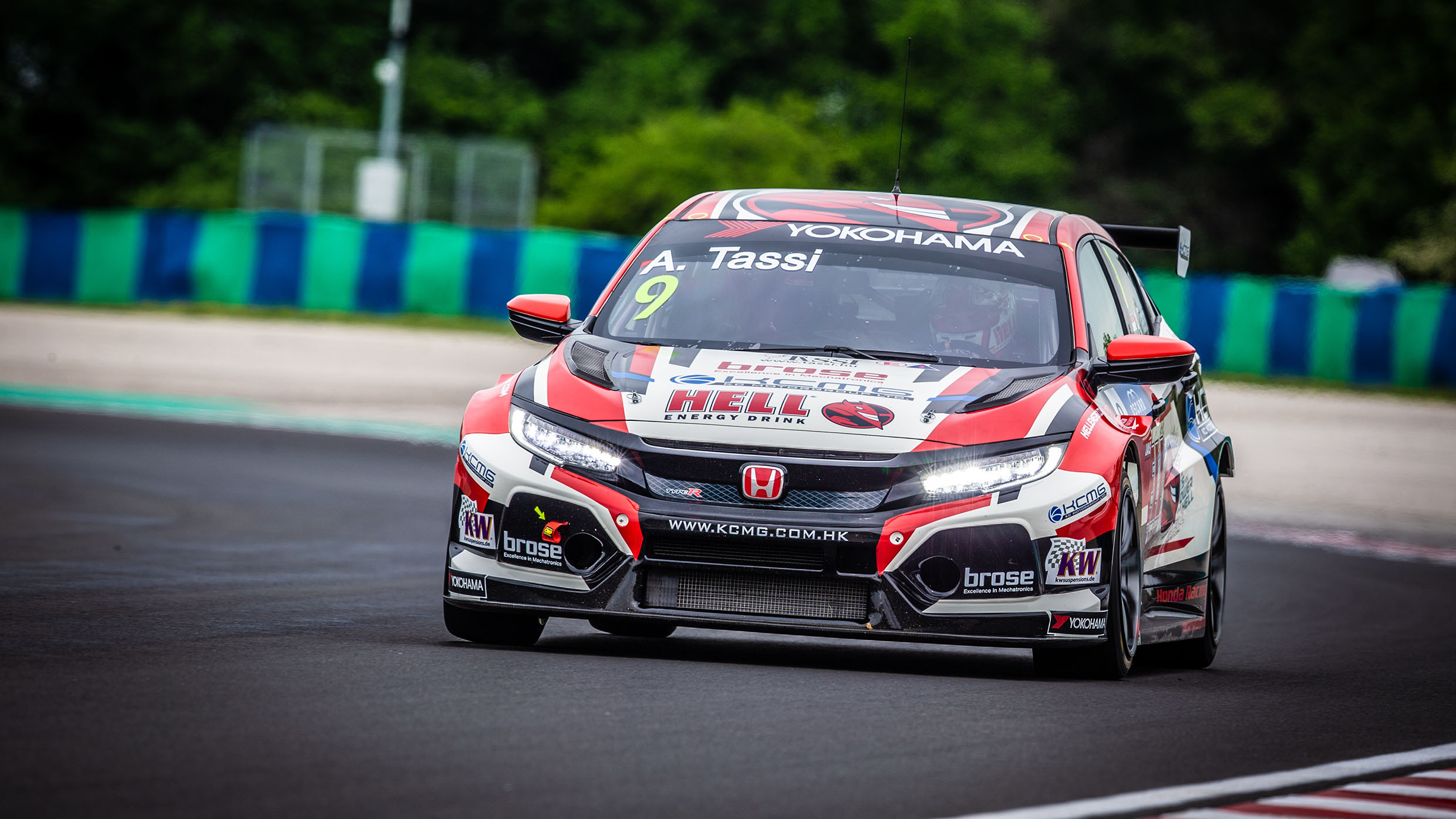 Attila Tassi leads the first free practice session at Zandvoort ...