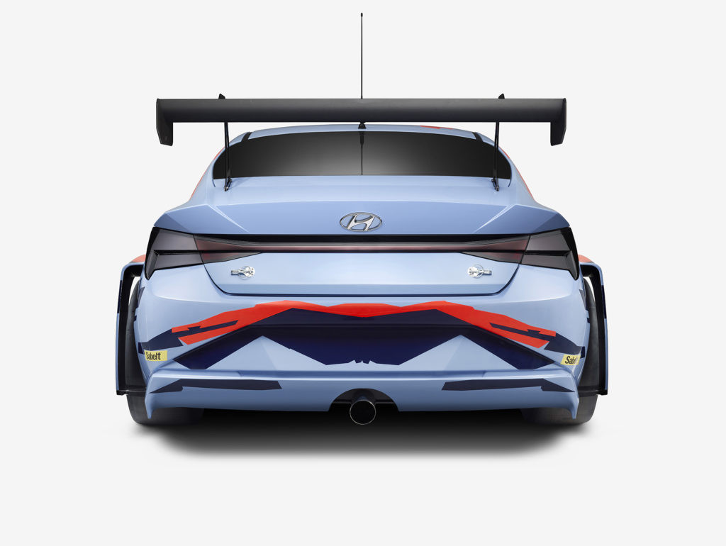 Hyundai unveil Elantra N TCR model TouringCarTimes