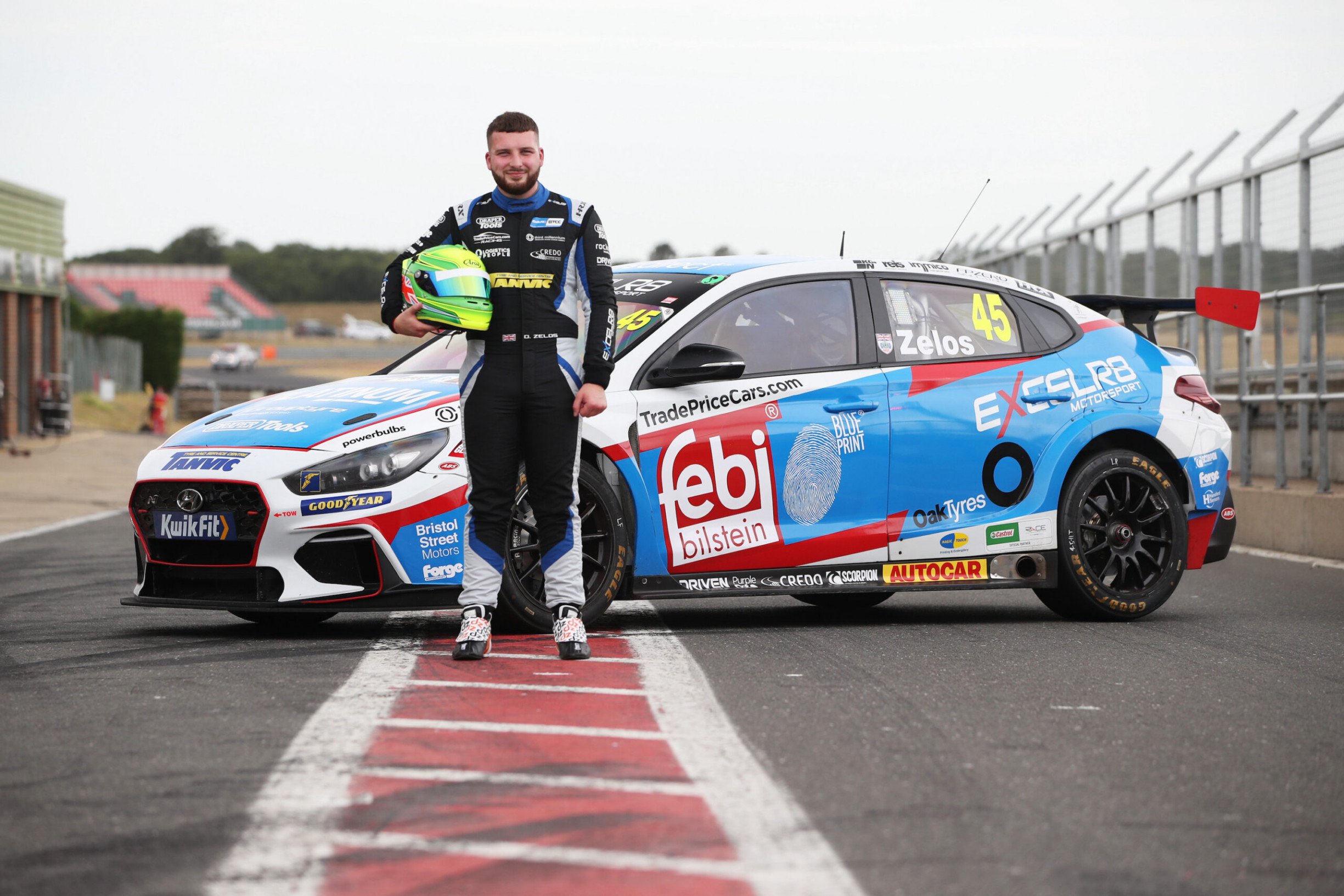 Dan Zelos enjoys first ‘true’ BTCC test at Snetterton – TouringCarTimes